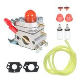 munirater New Carburetor Kit Fits For Craftsman 358.791530 25cc weed eater Poulan Pole saw