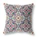 HomeRoots 417707 26 in. Cloverleaf Indoor Outdoor Zippered Throw Pillow Multi Color