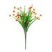 Flower Home Bridal Wedding Flowers Artificial Latex Flowers Artificial Flores Real 10PC Decoracion Artificiales Bouquet Decoration Artificial flowers Artificial Fall Flower Arrangements Vase