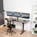 Vivo Multi Screen for 21.5" - 27" Screens w/ Shelving, Holds up to 15 Lb. lbs, Steel in Black | 16 H x 58 W in | Wayfair STAND-V103C