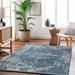 Tagoloan 8'10" x 12' Traditional Handmade wool Moroccan Wool Royal Denim/Oatmeal/Onyx Black/Thatch Blue/Silverstone/Light Beige/Blue/Peach Area Rug - Hauteloom