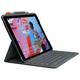 Slim Folio Hülle und Tastatur für Apple iPad 10,2 2019 span. Layout (920-009478) - Logitech
