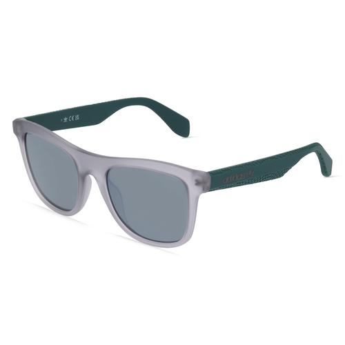 Adidas Originals OR0057 Herren-Sonnenbrille Vollrand Eckig Kunststoff-Gestell, grau