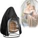 Hanging Egg Chair Cover. Waterproof Outdoor Hanging Egg Chair Cover Anti-Dust Garden Rattan Swinging Egg Chair Protective