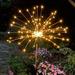 Solar Firework Lights Garden Lights Outdoor Decorative Solar Lamps Waterproof with Remote 8 Lighting Modes LED Twinkling Landscape Outdoor Decor for Home Pathway Backyard Lawn-Colorful