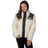FXR Womens Mantra Sherpa Jacket Cream Charcoal Heavy Zippered Hand Pockets - X-Small 231202-0108-04