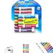 EXPO Low Odor Dry Erase Markers Chisel Tip Assorted Colors 12 Count 12-Count