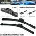 Erasior 20 in & 20 in Windshield Wiper Blades Fit For Western Star 6900 2001 20 &20 Premium For Car Front Window J U HOOK Wiper Arm (Pack of 2) ER6217LA