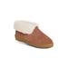 Women's Bootee-Medium Width Flats And Slip Ons by Old Friend Footwear in Chestnut (Size 7 M)