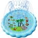 Splash Pad Sprinkler for Kids and Wading Pool for Learning Childrenâ€™s Sprinkler Pool inflatable Water Summer Toys Outdoor Play Mat for Toddler and Children
