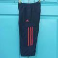 Adidas Bottoms | Adidas Toddler Boy Black & Red Stripe Track Pants | Color: Black/Red | Size: 3tb