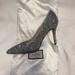 Gucci Shoes | Authentic Gucci Silver Sequin Pump Size 39 | Color: Silver | Size: 9