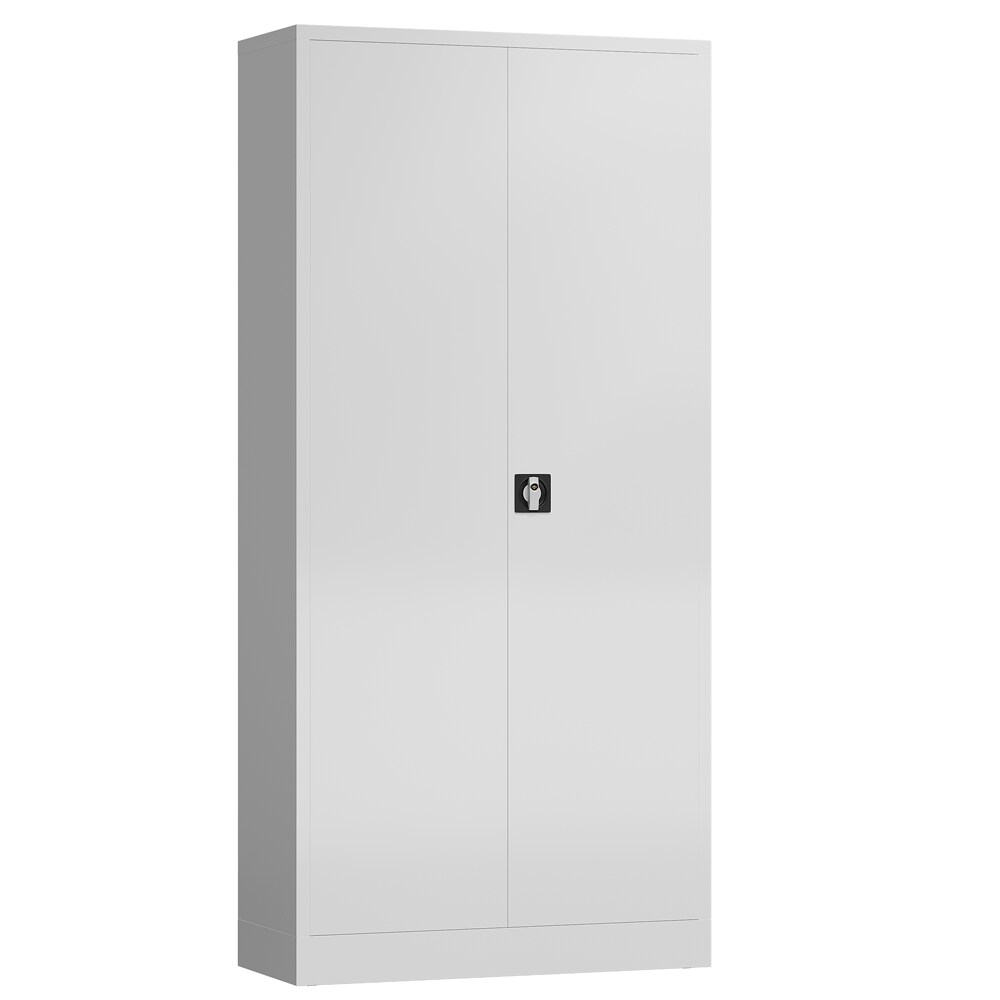 ClassiX Flügeltürenschrank, 1945 x 920 x 500 mm, signalweiß Image