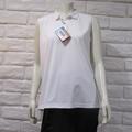 Columbia Tops | Columbia Womens White Polo Shirt Sports Sleeveless Collared Size X-Large | Color: White | Size: Xl