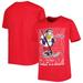 Youth Red Washington Capitals Disney Donald Duck Three-Peat T-Shirt