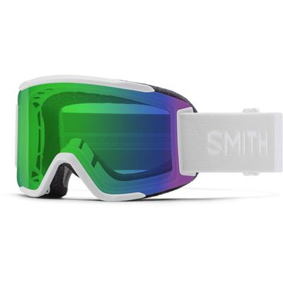 Smith Squad S Googles ChromaPop Everyday Green Mirror White Vapor M0076433F99XP