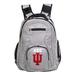 MOJO Gray Indiana Hoosiers Personalized Premium Laptop Backpack