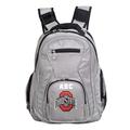 MOJO Gray Ohio State Buckeyes Personalized Premium Laptop Backpack