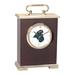 Coastal Carolina Chanticleers Gold Logo Carriage Clock