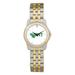 Women's Jardine North Texas Mean Green Two-Tone Wristwatch