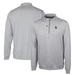 Men's Cutter & Buck Gray Michigan State Spartans Heathered Vault Stealth Quarter-Zip Pullover Top