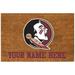 Florida State Seminoles 19.5'' x 29.5'' Personalized Door Mat