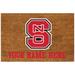 NC State Wolfpack 23'' x 35'' Personalized Door Mat