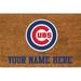 Chicago Cubs 23'' x 35'' Personalized Door Mat