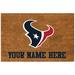 Houston Texans 23'' x 35'' Personalized Door Mat