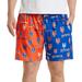 Men's Concepts Sport Royal/Orange New York Mets Breakthrough AOP Knit Split Shorts
