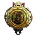 Ebros Gift Steampunk Pressure Chamber Gearwork Decorative Wall Clock 11 H