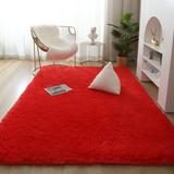 YouLoveIt 47.2 x62.9 Modern Area Rug Soft Indoor Area Rugs Fluffy Rugs Anti-Skid Shaggy Kids Rug Bedroom Dining Room Warm Mat Sofas Chair Floor Cushions Play Mat