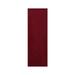 Furnish My Place Burgundy 4 x 22 Solid Color Rug Runner Made In Usa Living Room Indoor