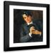 John Butler Yeats 15x17 Black Modern Framed Museum Art Print Titled - Portrait of William Butler Yeats (1907)