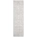 SAFAVIEH Reflection Christy Traditional Runner Rug Light Grey/Cream 2 3 x 12