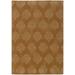 Sphinx Chloe Area Rugs - 3848M Transitional Casual Rust Crest Floral Washed Aged Rug