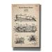 Epic Graffiti Stapler Blueprint Patent Parchment Giclee Canvas Wall Art 26 x40