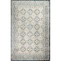 2 ft. 6 in. x 4 ft. 6 in. Bradford Collection Transitional Polyester Power Loom Area Rug Grey