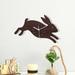 Rabbit Shape Cartoon Wall Clock Silent Operated Lovely Numeral Clock Durable Ornaments school Birthday Home Gifts Living Room