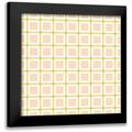 Grove Beth 12x12 Black Modern Framed Museum Art Print Titled - Baby Quilt Pattern 12