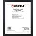 Lorell Poster Frame - 16 x 20 Frame Size - Rectangle - Horizontal Vertical - 1 Each - Black | Bundle of 2 Each