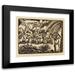 Albert Potter 14x12 Black Modern Framed Museum Art Print Titled - Inland Puerto Rico (1935 - 1937)