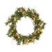 Vickerman 06342 - 20" Prelit Mixed Country Wreath 35CL (A801821) Christmas Wreath Smaller than 24 Inches