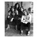 Led Zeppelin At The Historic Chateau Marmont - Photograph Paper in Black/White Globe Photos Entertainment & Media | 24 H x 30 W x 1 D in | Wayfair