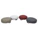 Factory Direct Partners SoftScape Bean Cushions in Red/Gray/White | 4 H x 15 W x 15 D in | Wayfair 13304-134