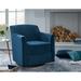 Accent Chair - Signature Design by Ashley Accent Chair Polyester/Fabric in Blue/Brown | 33 H x 29 W x 32 D in | Wayfair A3000602