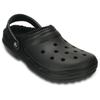 Hausschuh CROCS "Classic Lined Clog", Herren, Gr. 37, schwarz (schwarz, uni), Croslite, casual, Schuhe, Gartenclog, Schlappen, Clog, mit kuscheligem Fellimitat