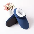 Chaussons coordonnants pour hommes grande taille intérieur flou maison masculine doux