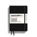 LEUCHTTURM1917 - Medium A5 Squared Hardcover Notebook (Black) - 251 Numbered Pages