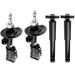 4x Struts AUTOMUTO Shock Absorbers Fits 2008-2012 for Buick Enclave 2009-2012 for Chevy Traverse 2007-2011 for GMC Acadia 2007-2009 for Saturn Outlook with 339272 349125 Auto Shocks - Front Rear